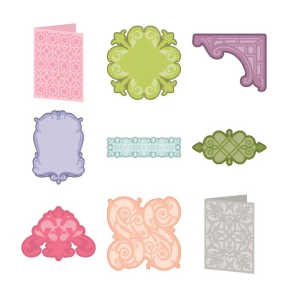 Cricut ANNA’S FLOURISH CARDS & EMBELLISHMENTS shapes - Picture 5 of 16